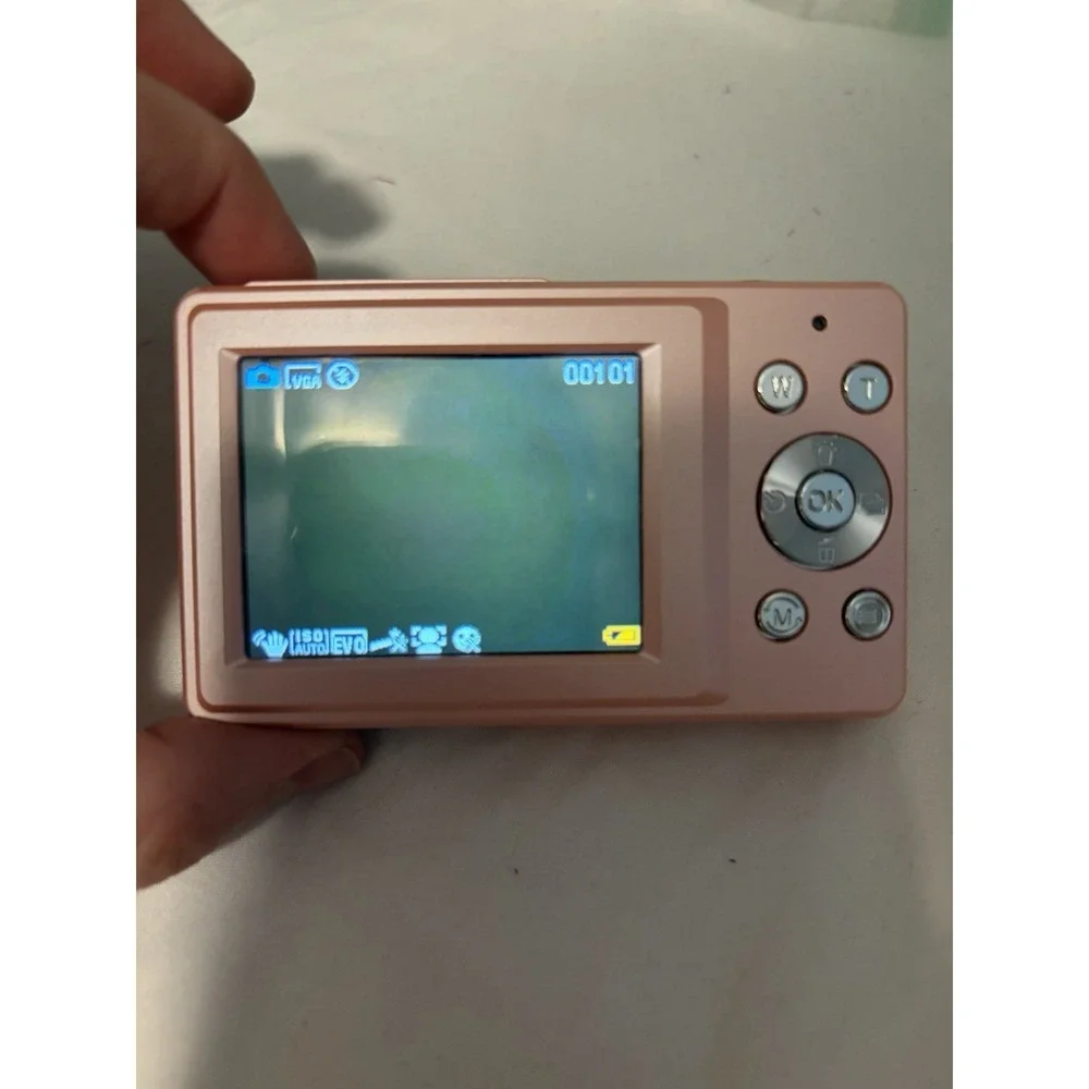 Vivitar Digital Camera VEC S124 Rose Gold Point & Shoot Y2K Aesthetic OS